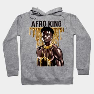 Afro King Melanin Drippin' Hoodie